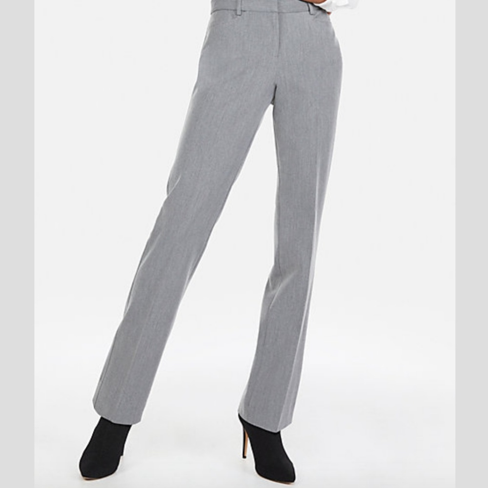 Express Columnist Straight Leg Dress Pants
